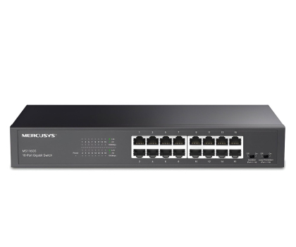 Switche Mercusys MS116GS Rack (16x10/100/1000Mbit)